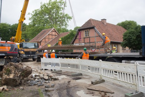 Draußen auf der Baustelle