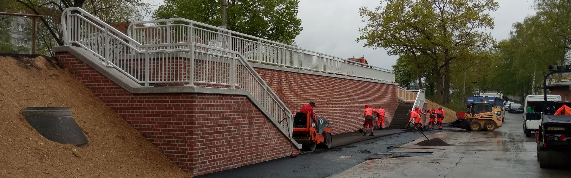 Sanierung Stützwand Kurt-Bürger-Stadion Wismar