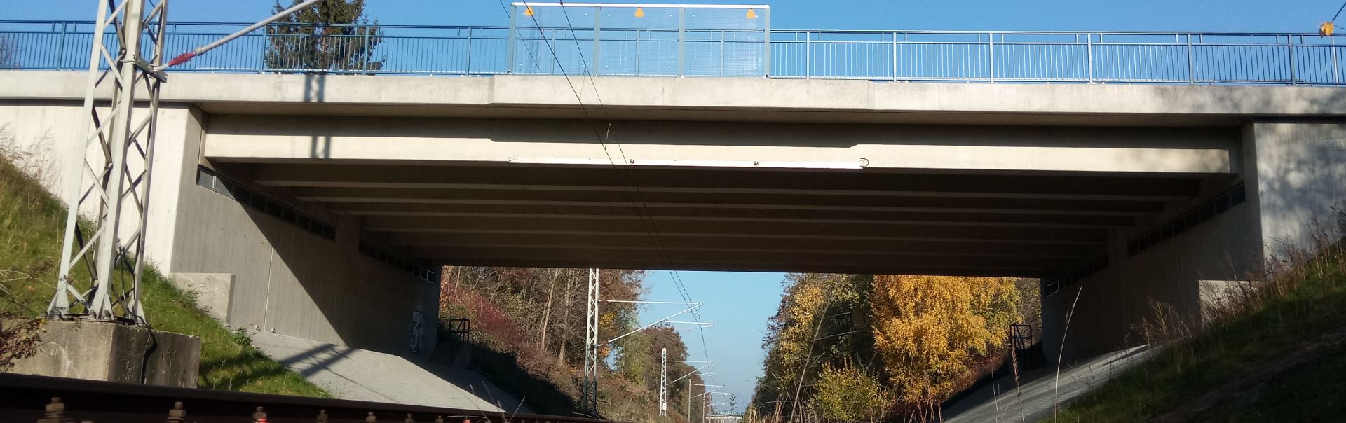 Ersatzneubau der Brücke über die DB bei der Tessiner Straße